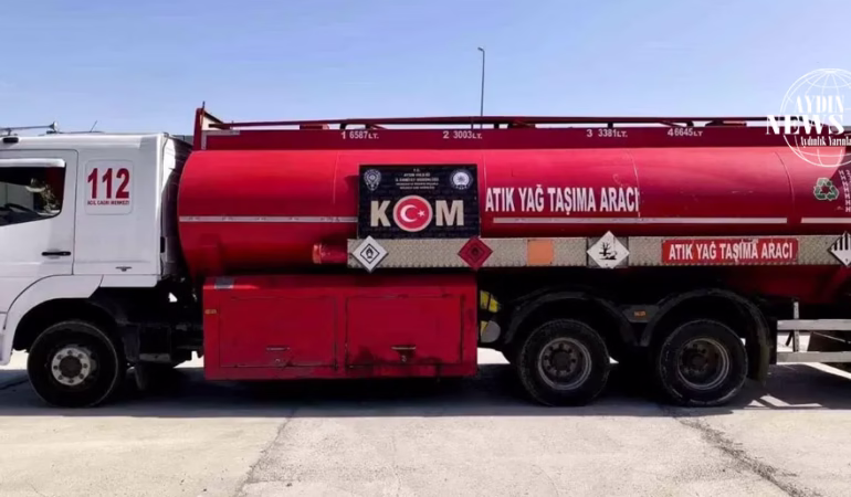 568 Bin TL’lik Kaçak Akaryakıt Ele Geçirildi: Aydın Polisi Düğmeye Bastı