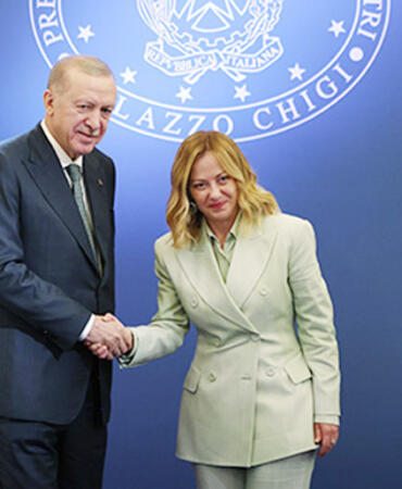 İtalya Başbakanı Meloni'den Cumhurbaşkanı Erdoğan'a Teşekkür