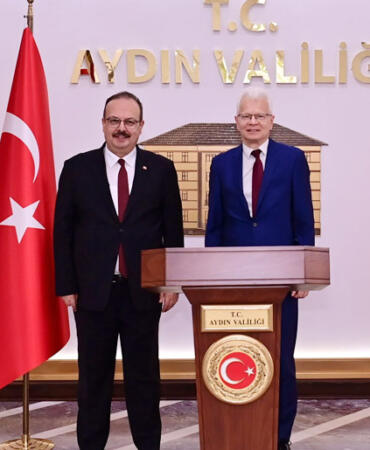 Litvanya Büyükelçisi Ricardas Degutis’ten Aydın’a Önemli Ziyaret