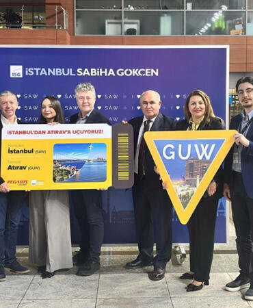 Pegasus'tan Orta Asya’ya Yeni Uçuş Noktası: İstanbul’dan Atırav’a Direkt Seferler Başladı